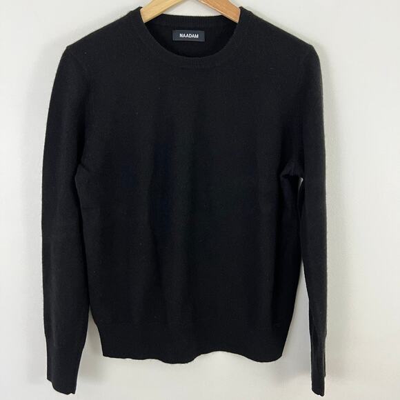 Naadam Cashemere Sweater Black Men Size Small - Picture 8 of 11